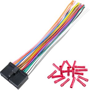20Pin Radio Wiring Harness Plug Compatible with Boss Aftermarket Radio Stereo Wire Connector Adapter in Saudi Arabia