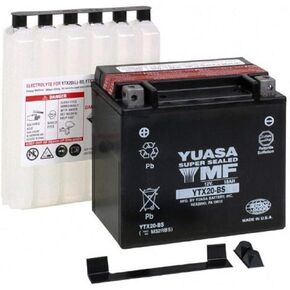 Yuasa YUAM32RBS YTX20-BS Battery, multi-colored