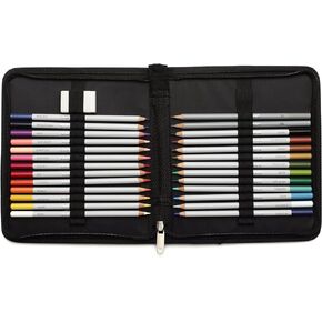 Winsor & Newton Studio Collection, 27 Piece Colour Pencil Wallet, Multi