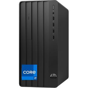 HP 290 G9 Pro Tower Desktop, i7-12700K, 64GB RAM, 2TB NVMe SSD, USB C, HDMI, VGA, Wi-Fi, Bluetooth, DVDRW, Windows 11 Pro, Black Computer