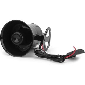 12V 30W Car 3 Tones Loud Horn Speaker Motorcycle Megaphone Electronic Warning Siren Ambulance Blaring for Car Horn 12V Loud Car Speaker 30W Car Speaker Car Horn Warning Siren Motorcycle Megaphone Vehi