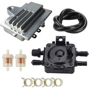 149-1982 Fuel Pump Fit for Onan P216G P218G P220G P224G B43E B48G B48G B43 B48 P218 P220 With 318-420 Voltage Regulator Fits Onan 16-24HP Engines