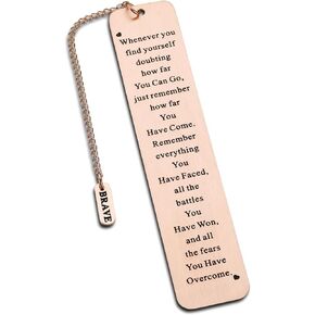 Sobriety Gifts Bookmark for Men Women Recovery Sympathy Stay Strong Post Surgery Gifts Addiction Recovery AA Warrior Gift Cancer Survivor Gift for Men Patient Inspirational Christmas Graduation Gifts