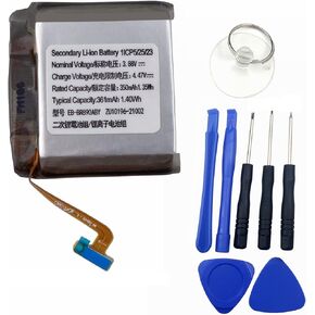 Replacement Battery EB-BR890ABY for Samsung Galaxy Watch 4 SM-R870 (44mm) / Galaxy Watch 4 Classic SM-R890N (46mm) Smartwatch