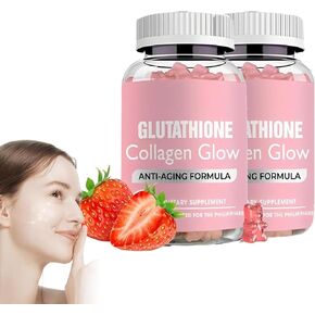 Glutathione Collagen Glow Gummies,Glutathione Collagen Gummies for Women, Glow Beauty Collagen Gummies Skin Care, Korean Collagen Gummies for Dark Spot in Saudi Arabia