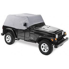 Pavement Ends by Bestop 41729-09 Charcoal Canopy Cover for 1997-2006 Wrangler TJ (Except Unlimited)