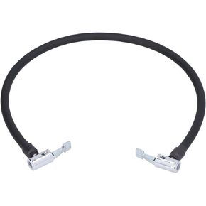 Air Pump Hose, 2 End Connector Air Pump Pipe Inflator Hose Connector Double Head Inflator Pipe for Fast Inflation of Tire