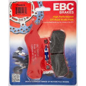 EBC Brakes FA682X Carbon X Series Disc Brake Pad, Black, One Size