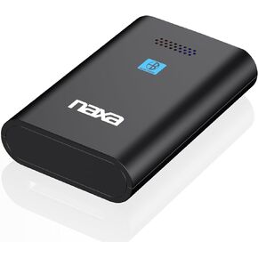NAXA Electronics NAB Bluetooth Wireless Receiver and Adapter (Black)
