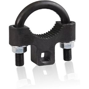 1 PC Automotive Chassis Rocker Inner Tension Rod Tool, 3/8" Carbon Steel U-Shaped Wrench Repair Machine Equipment, Car Disassembly Installation Accessories, Suitable for Most Models (Black)