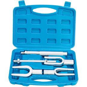 8MILELAKE 5pcs Ball Joint Separator Tie Rod and Pitman Arm Tool Kit, Fork Type Separator for Cars and Light Trucks
