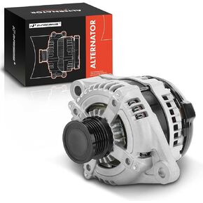 A-Premium Alternator Compatible with Dodge Dart 2013-2016 & Fiat 500 2012-2014, L4 1.4L, 12V 140A 5 Groove Clutch Pulley Clockwise