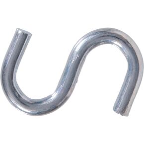851872 Zinc S-Hooks 0.121" x 1"