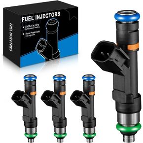 0280158179 for:-Ford 2.0L L4 Fuel Injectors Set of 4 Compatible with C-Max 2013-2016, EcoSport 2010-2014, Focus 2008-2011, Fusion 2013-2017, Transit Connect 2010-2013, FJ993 822-11209