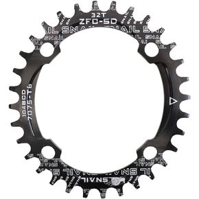 DJC Bike Chainring 104BCD Round/Oval 30t 32t 34t 36t 38t 40t 42t 44t 46t 48t 50t 52t Tooth Narrow Wide 7/8/9/10/11/12 Speed Ultralight MTB Mountain Bike 104 BCD Chainwheel