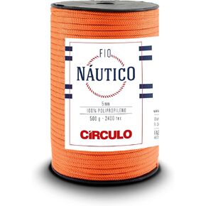Circulo - Nautico Yarn, Premium Waterproof Cord 5mm 100% Polypropylene, 227 yds, 17.6 oz, Chunky, Special for Fashion Accessories, Bag and Decor in Crochet and Macramé (5767 - Brazilian Green)