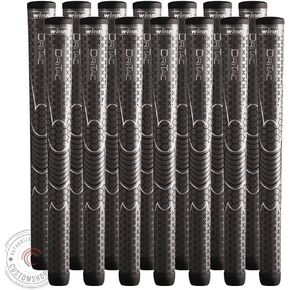 Set of 14 BRAND NEW Winn DriTac Oversize AVS Gray Golf Grip - Dri-Tac!
