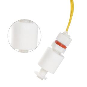 Aopin Liquid Level Switch Sensor PP, Water Liquid Level Sensor Float Switch, Plastic Ball Float Controller for Water Pump Fish Tank Cistern Sump Filter Aquarium Swim Pool Garden Pond Liquid 1 Pcs