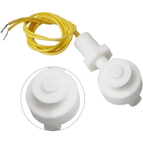 Aopin Liquid Level Switch Sensor PP, Water Liquid Level Sensor Float Switch, Plastic Ball Float Controller for Water Pump Fish Tank Cistern Sump Filter Aquarium Swim Pool Garden Pond Liquid 1 Pcs in Saudi Arabia