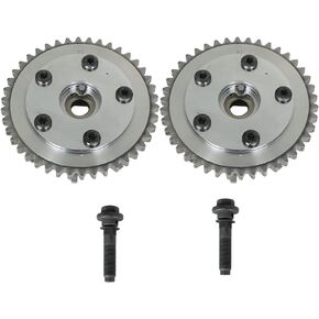 labwork 2Pcs Timing Camshaft Sprocket Cam Phaser 3R2Z6A257DA Replacement for F150 F250 Explorer Lincoln 4.6L 5.4L
