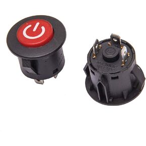 Power Switch Button Start Switch Replacement Accessory, for 20A 12VDC Applicable with Children's Electric Ride-on Vehicles