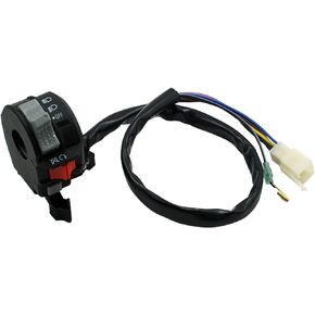 Rayana Left Handlebar Control Engine Start Run Off Headlight Switch Compatible for Yamaha Big Bear 400 YFM400 Grizzly 400 YFM400 2000 Kodiak 400 YFM400 2000-2001, 5GH-83973-01-00,5GH-83973-00-00