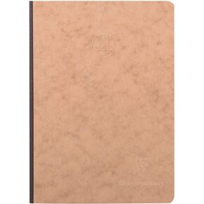 Clairefontaine 'Age Bag' Clothbound Notebook, A5, Dot, 192 Pages - Black