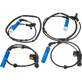 4pcs Front Rear Left & Right ABS Wheel Speed Sensors 34526752681 34526752682 34526752683 ALS464 ALS436 ALS438