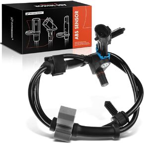 A-Premium Front Left or Right ABS Wheel Speed Sensor Compatible with Cadillac, Chevy & GMC Models - Silverado, Sierra, Tahoe, Yukon, H2, Escalade, Savana, Avalanche - Replace# 15037208, 15112379
