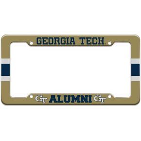 Georgia Tech Alumn License Plate Tag Frame