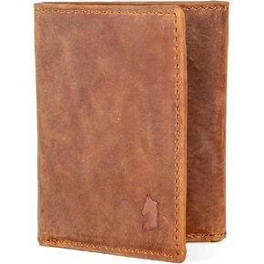 Mens wallets rfid blocking minimalist wallet for men, Thin Wallet for Men Slim, RFID Blocking Wallet, gifts for him - bifold wallet for men with id card holder, Black textured, Coffee in Saudi Arabia