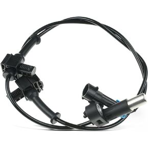 A-Premium 2Pcs Rear ABS Wheel Speed Sensor Compatible with Chevy & GMC Models - Suburban 2500 2007-2013, Yukon XL 2500 2008-2013, 6.0L - Rear Driver and Passenger Side, Replace# 15823956