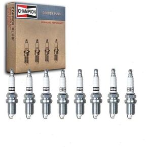 8 pc Champion Copper Plus Spark Plugs compatible with Dodge Durango 4.7L V8 2000-2007