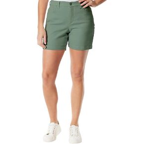 Gloria Vanderbilt Women's Amanda Basic Jean Short (6, Green (Sage Meadow)) in Kuwait