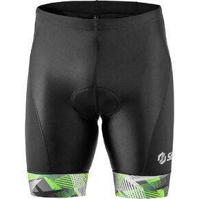 Triathlon Shorts Mens - Padded Tri Shorts Mens Triathlon Shorts - 2 Pocket FX Triathalon Shorts, Medium Compression