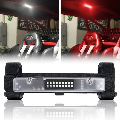 UTV ضوء داخلي LED قبة ضوء عالمي شريط لفة جبل داخلي LED ضوء فائدة لفة قفص ضوء ل UTV Polaris RZR Can Am Pioneer Talon Kawasaki Yamaha ATV Golf Cart Boat Off Road in Saudi Arabia