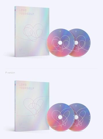 BTS - LOVE YOURSELF 結 الإجابة [S+E+L+F ver. المجموعة] 4 ألبومات + كتاب صور + كتاب صغير + بطاقة صور + حزمة ملصقات + 4 ملصقات مطوية in Kuwait