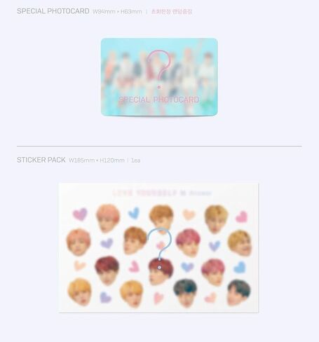BTS - LOVE YOURSELF 結 الإجابة [S+E+L+F ver. المجموعة] 4 ألبومات + كتاب صور + كتاب صغير + بطاقة صور + حزمة ملصقات + 4 ملصقات مطوية in Kuwait