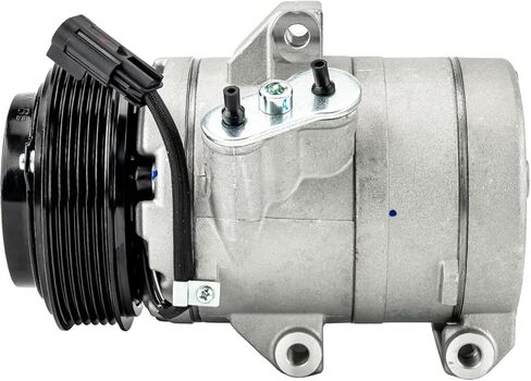 KAX Air Conditioner AC Compressor with Clutch, 68669 replacement for Ford Fusion 2006-2012, Lincoln MKZ 2010, Zephyr 2006, Mercury Milan 2006-2011, w/Oval Plug, Only for 4-3/8 "Diameter Pulley in Kuwait