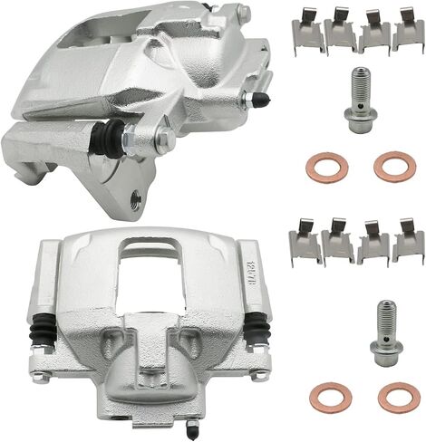 Chefull 18B5485 BC3079 Front Brake Caliper Assembly with Bracket Driver or Passenger Side for 2013-2017 Jeep Wrangler JK Chrysler Town & Country Ram C/V VW Routan Dodge Grand Caravan Nitro Journey V6 in Saudi Arabia