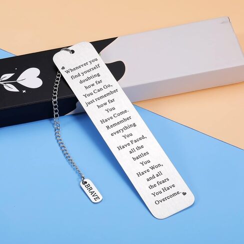 Sobriety Gifts Bookmark for Men Women Recovery Sympathy Stay Strong Post Surgery Gifts Addiction Recovery AA Warrior Gift Cancer Survivor Gift for Men Patient Inspirational Christmas Graduation Gifts in Saudi Arabia