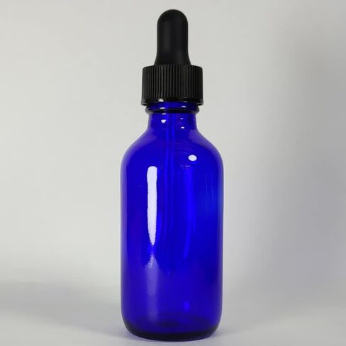 Bioll 60ml (2 oz) Glass Dropper Bottle.Essential Oil Bottle With Glass Eye Droppers.For Lab Chemicals,Alcohol,Sterilize Water,Perfumes Bottles-12Pack (Amber) in Saudi Arabia