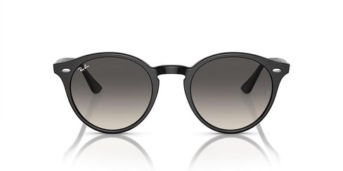 Ray-Ban RB2180 Round Sunglasses, Black/Grey Gradient, 49 mm in Saudi Arabia