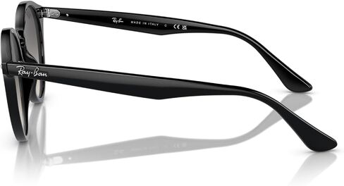 Ray-Ban RB2180 Round Sunglasses, Black/Grey Gradient, 49 mm in Saudi Arabia