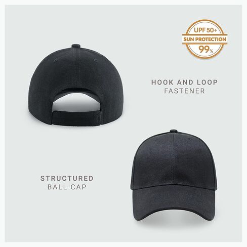 Multi Pack Classic Structured Baseball Cap, Adjustable Snapback - Ball Caps for Custom Embroidery - Running Workouts Outdoor in Saudi Arabia