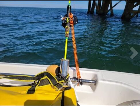 4 عبوات من حبل الصيد الملفوف من الفولاذ المقاوم للصدأ داخل حبل أمان شديد التحمل لصيد الأسماك، حبل تمديد لأدوات الصيد في أعماق البحار، مجاذيف قضيب الكاياك in Kuwait