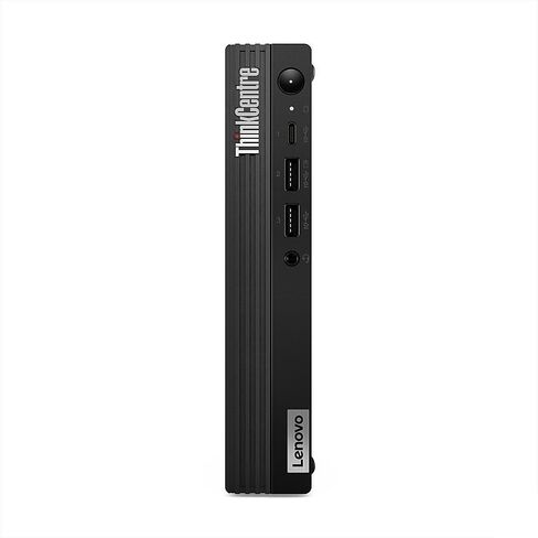 Lenovo ThinkCentre M80q Gen 3 Business Mini Desktop (Intel i5-12500T 6-Core, 32GB DDR5 4800MHz RAM, 1TB PCIe SSD, Intel UHD 770, WiFi, Bluetooth, HDMI, USB 3.2, Display Port, Black, Win 10 Pro) in Saudi Arabia
