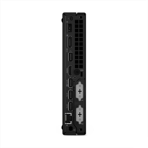 Lenovo ThinkCentre M80q Gen 3 Business Mini Desktop (Intel i5-12500T 6-Core, 32GB DDR5 4800MHz RAM, 1TB PCIe SSD, Intel UHD 770, WiFi, Bluetooth, HDMI, USB 3.2, Display Port, Black, Win 10 Pro) in Saudi Arabia