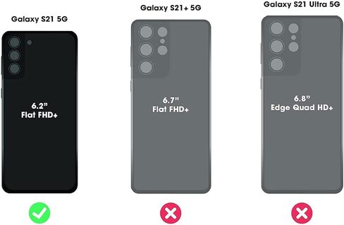 حافظة متينة من سلسلة OtterBox Defender لهاتف Samsung Galaxy S21 5G (NOT Plus/FE/Ultra) فقط - عبوة غير مخصصة للبيع بالتجزئة - أسود - مع حماية ميكروبية in Saudi Arabia