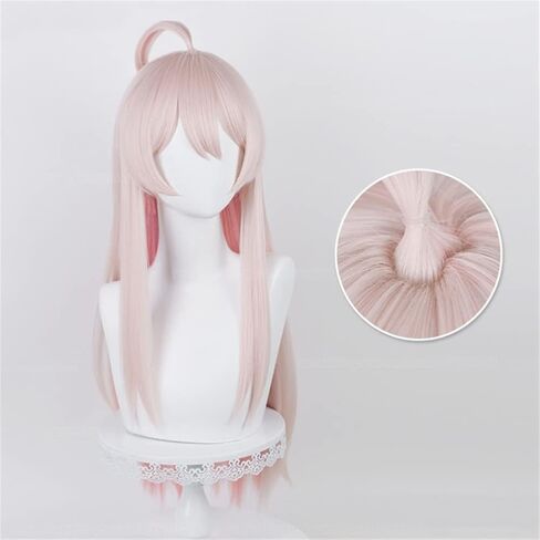 شعر مستعار أنيمي كوسبلاي بطول 70 سم شعر مستعار للحفلات باللون الوردي المختلط للنساء والفتيات in Kuwait